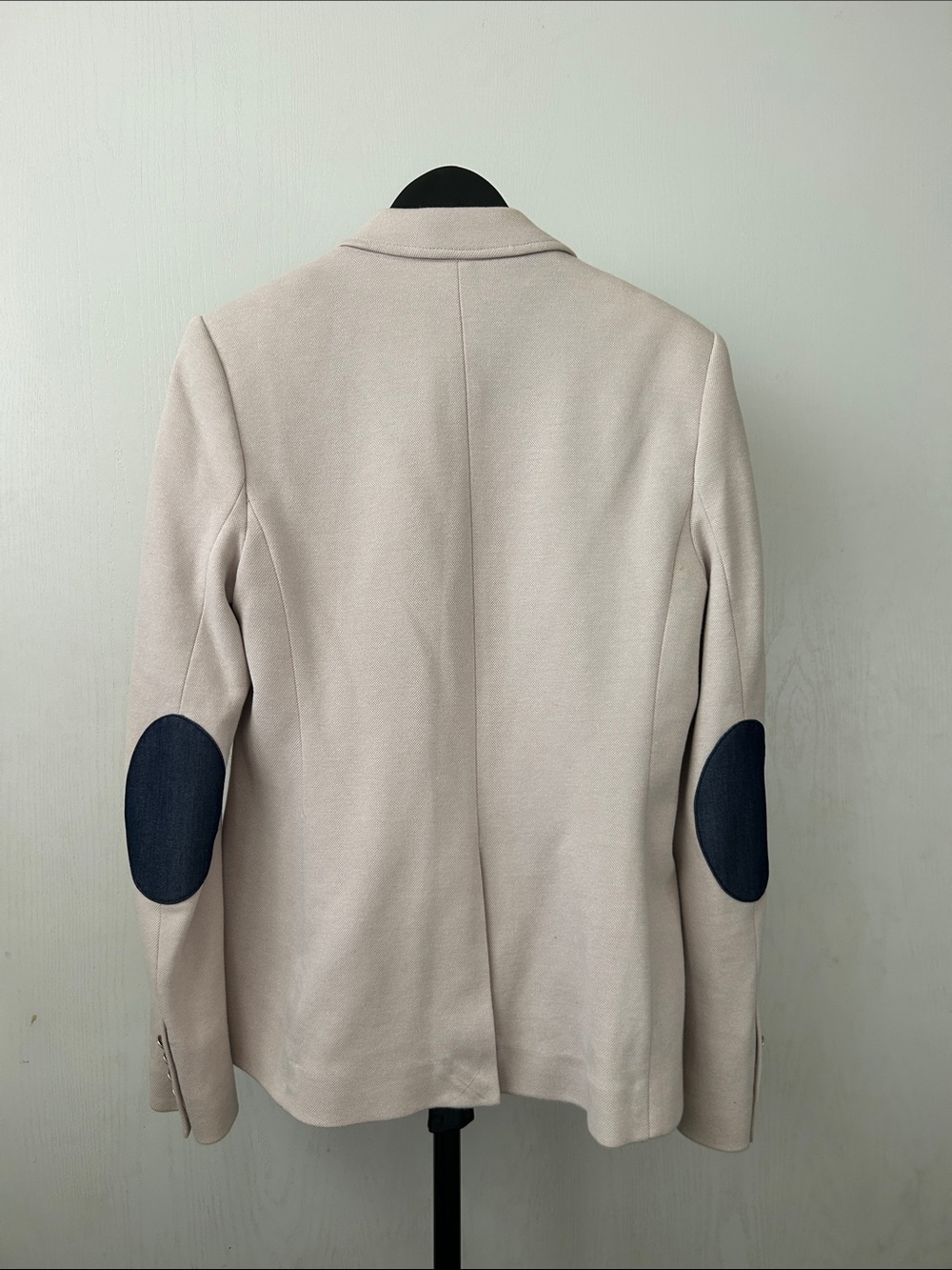 Tommy Hilfiger Cream Single-Breasted Tailored Blazer - Picture 6 of 8